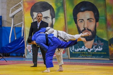 مسابقات جودو قهرمانی پایوران سپاه کشور در شیراز 