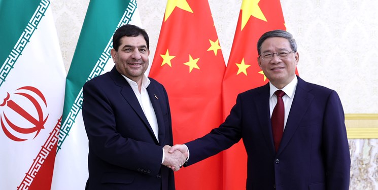 مخبر در دیدار نخست‌وزیر چین: ایران زمینه‌های گسترده‌ای برای سرمایه‌گذاری و همکاری‌های اقتصادی دارد