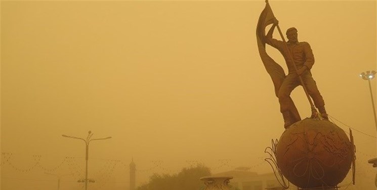 آلودگی هوا میهمان روز جمعه خوزستانی‌ها