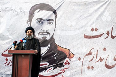 سخنرانی حجت الاسلام سید علیرضا حسینی  در اولین سالگرد شهادت شهید آرمان علی وردی در محل شهادت 