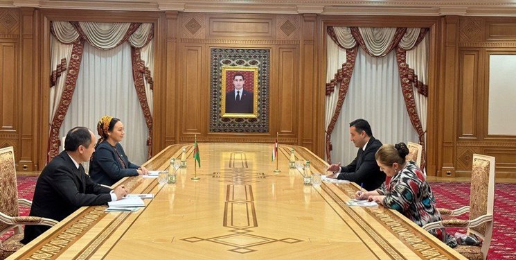 روابط پارلمانی محور رایزنی سفیر تاجیکستان و رئیس پارلمان ترکمنستان