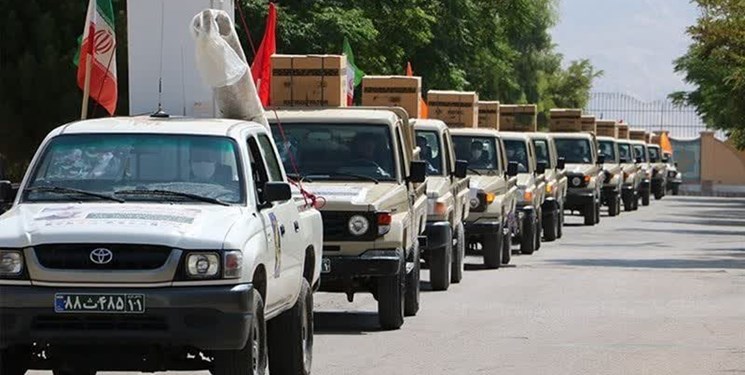 اهدای ۲۰ سری جهیزیه توسط قرارگاه محرومیت‌زدایی سپاه ناحیه قوچان به نوعروسان نیازمند