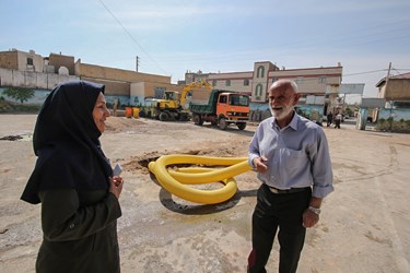 طرح کنترل آب های سطحی مدرسه امام جواد(ع) بلوار اتحاد شیراز 