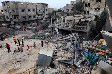 ادامه بمباران «غزه»