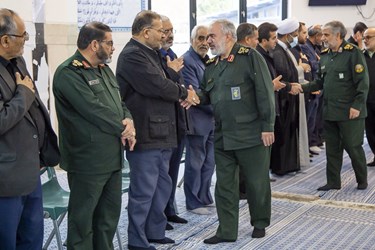 مراسم ختم والده سردارسید قاسم قریشی  جانشین رئیس سازمان بسیج مستضعفین