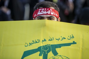 پخش زنده سخنرانی دبیرکل حزب الله لبنان در میدان امام حسین