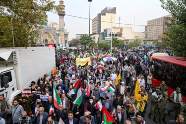 مراسم راهپیمایی ۱۳ آبان 1402 در تهران