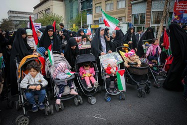 مراسم راهپیمایی ۱۳ آبان 1402 در تهران