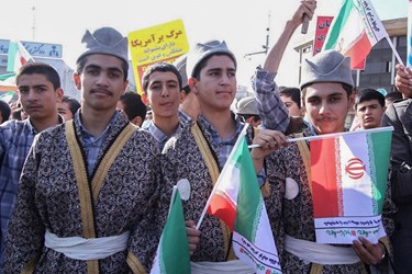 مراسم ۱۳ آبان ۱۴۰۲ در شیراز(2)