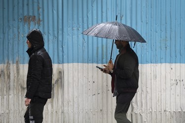 باران پاییزی تهران