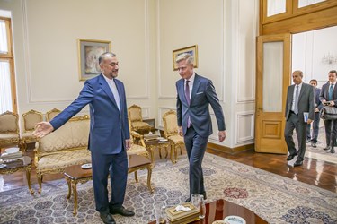 دیدار «هانس گروندبرگ» نماینده ویژه دبیرکل سازمان ملل متحد در امور یمن با امیرعبداللهیان