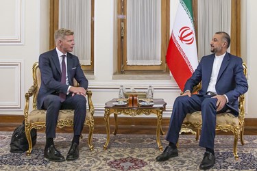 دیدار «هانس گروندبرگ» نماینده ویژه دبیرکل سازمان ملل متحد در امور یمن با امیرعبداللهیان