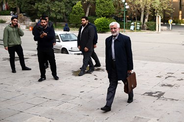 ورود سعید جلیلی به  دانشکده حقوق دانشگاه تهران