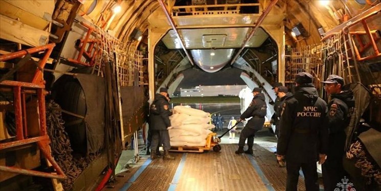 ارسال 2 هواپیما  حامل کمک‌های اولیه به غزه از سوی روسیه