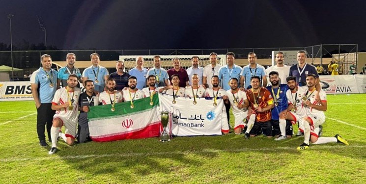 ایران قهرمان جام جهانی فوتبال شرکت‌ها شد