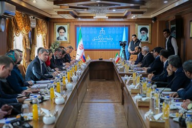 نشست خبری  وزیر دادگستری ایران و وزیر دادگستری روسیه