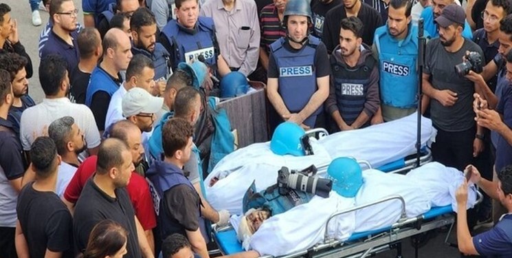 شهادت ۶۰ خبرنگار از آغاز جنگ غزه