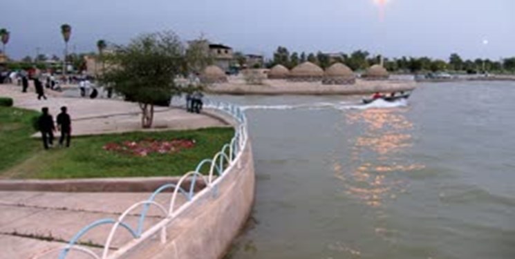 دریاچه پارک شهید دلیری جیرفت احیا می‌شود