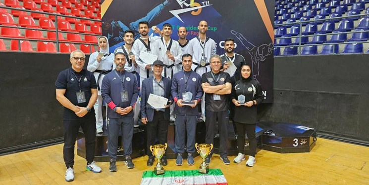 قهرمانی ایران در جام ریاست فدراسیون جهانی با 7 مدال رنگارنگ
