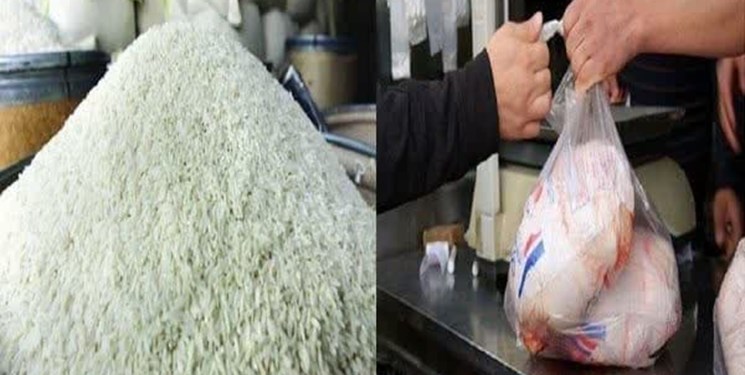 توزیع بیش از 1000 تن مرغ منجمد و ۱۳00 تن برنج در چهارمحال و بختیاری