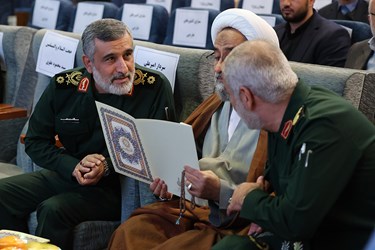سردار امیرعلی حاجی زاده در آیین بزرگداشت دانشمند شهید«حاج حسن طهرانی‌مقدم»