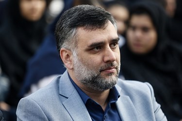 علی رمضانی مدیرعامل خانه کتاب در جشن سی و یکمین دوره هفته کتاب جمهوری اسلامی ایران