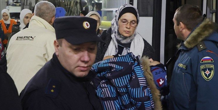 خروج ۱۰۷ شهروند روسیه از غزه