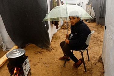 First Winter Rains Exacerbate Dire Conditions in War-Torn Gaza