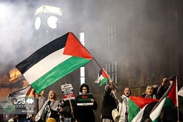 إحتجاجات أمام البرلمان البريطاني بعد تصويته ضد وقف اطلاق نار في غزة 