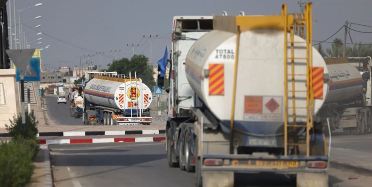 اجازه ورود روزانه 2 تانکر سوخت به نوار غزه