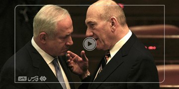 حمله اولمرت به بنیامین نتانیاهو + فیلم