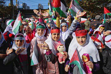 راهپیمایی حمایت از مردم غزه در ایران /اراک