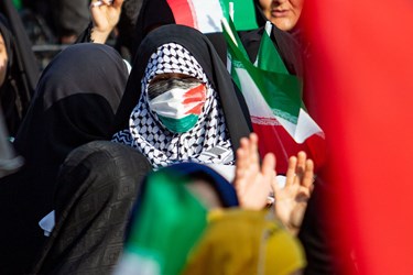 راهپیمایی حمایت از مردم غزه در تبریز