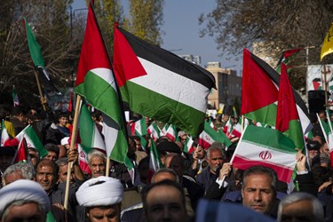 تجمع اردبیلی‌ها در حمایت از مردم غزه