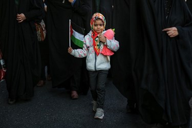 راهپیمایی مردم ولایی البرز در حمایت از مردم غزه 