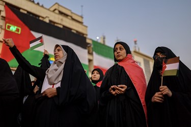 اجتماع حمایت از مردم غزه در تهران