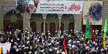 فیلم| قیام قمی‌ها مقابل رژیم کودک‌کش صهیونیستی
