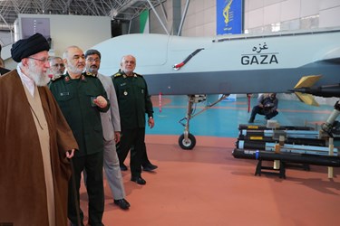 Iranian Supreme Leader Visits IRGC Aerospace Exhibition