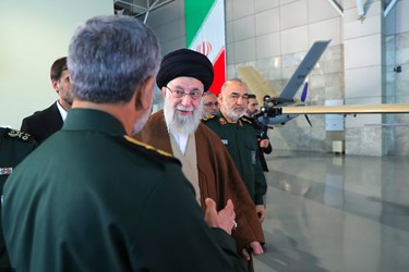 Iranian Supreme Leader Visits IRGC Aerospace Exhibition