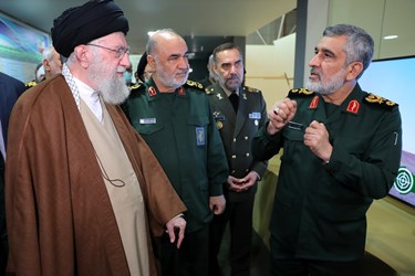 Iranian Supreme Leader Visits IRGC Aerospace Exhibition