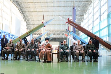 Iranian Supreme Leader Visits IRGC Aerospace Exhibition