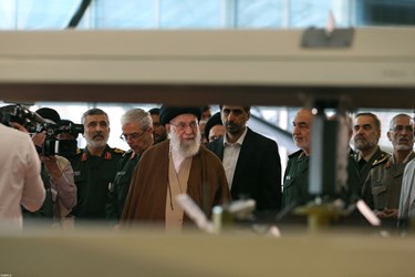 Iranian Supreme Leader Visits IRGC Aerospace Exhibition
