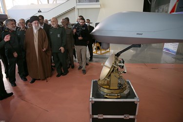 Iranian Supreme Leader Visits IRGC Aerospace Exhibition