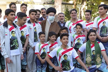دیدار قهرمانان ورزشی با رهبر معظم انقلاب اسلامی