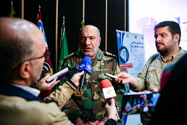 امیر نوذر نعمتی جانشین فرمانده نیروی زمینی ارتش در نخستین همایش ملی فرماندهی و مدیریت در جنگ‌های آینده
