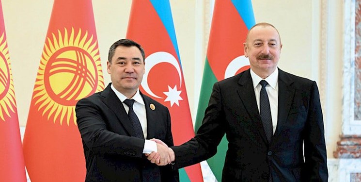 دیدار رؤسای جمهور قرقیزستان و آذربایجان در «باکو»