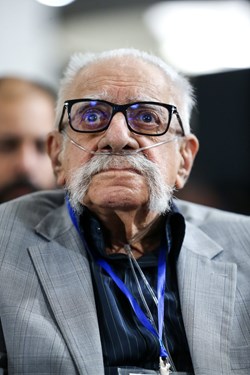 عبدالمجید ارفعی باستان شناس در مراسم افتتاح انجمن خیرین میراث‌فرهنگی