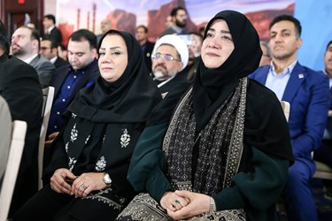  مریم جلالی معاون صنایع دستی وزارت میراث فرهنگی، گردشگری و صنایع دستی در مراسم افتتاح انجمن خیرین میراث‌فرهنگی