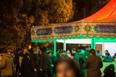 مراسم سوگواری ایام فاطمیه در دانشگاه تهران