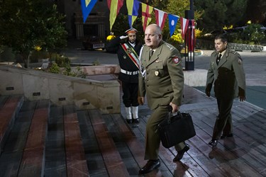 دیدار وابستگان خارجی نظامی با دریادار ایرانی 